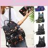 Stilvoller Und Verschleißfester Damen-Nylon-Graffiti-Rucksack Mit Weichem Material