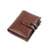 Hot Retro Mens Leather Wallet RFID Anti-theft Brush Head Layer Cowhide Retro Casual Wallet