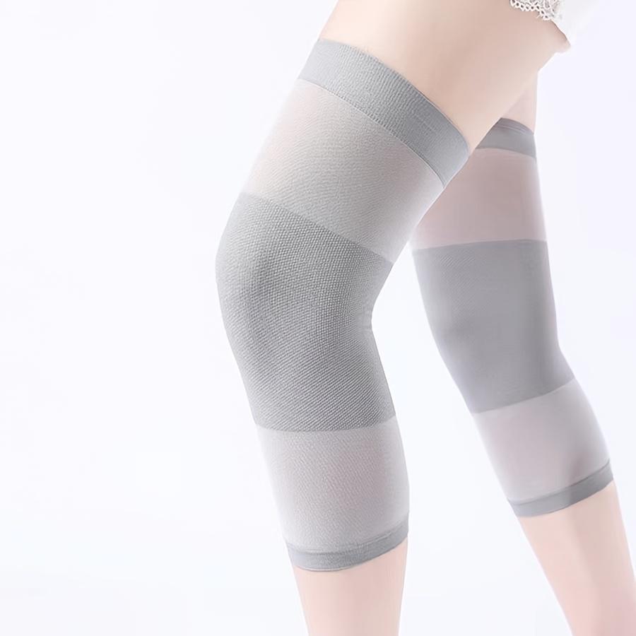 Genunchiere ușoare din 2 piese, potrivite atât pentru bărbați, cât și pentru femei - Invizibile, suport fără cusături, ameliorează durerile articulare, material țesut respirabil