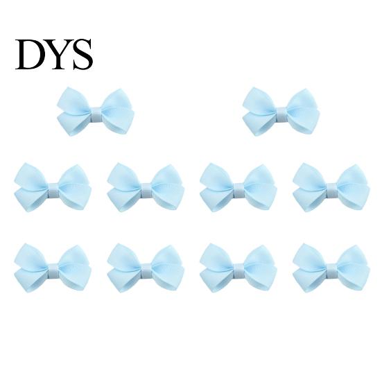 Charming Hair Accessories for Gifts 10Pcs Baby Clips, Bows, Fully Covered Barrette Grosgrain Ribbon Clip Gentle Clips Daily Wear Pins Girls Infants &