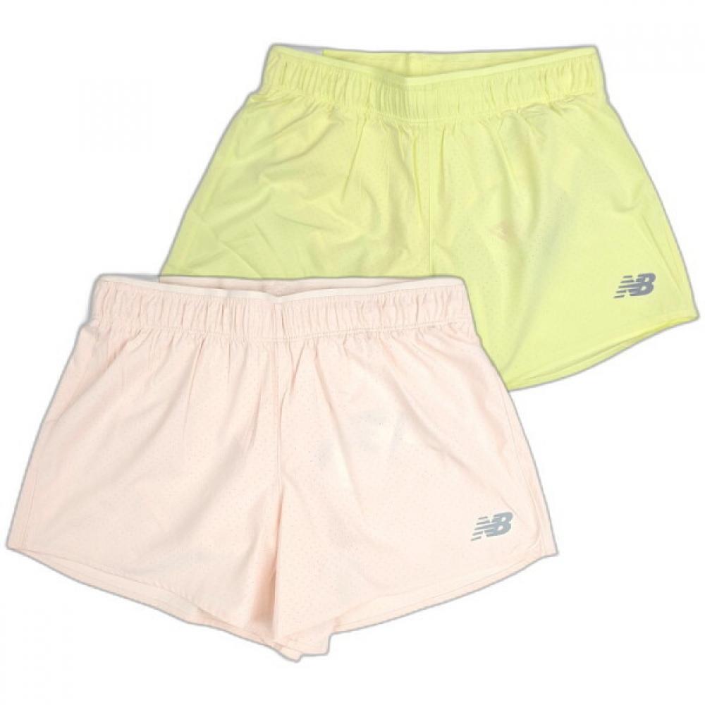 

New Balance Ws41286 Rc 3 Inch Short Pants Standard Fit (30)Yellow/070(S)