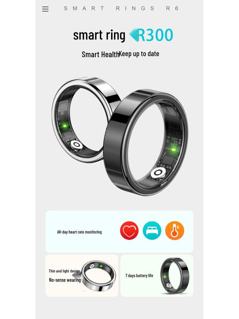 Smart Ring: 24-Hour Monitoring of Blood Glucose, Blood Pressure, Heart Rate, and Sleep