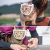 Cat Muzzle Anti Bite Cat Face Protection For Nail Trimming Transparent Kitten Mouth Guard Helmet Pets Supplies