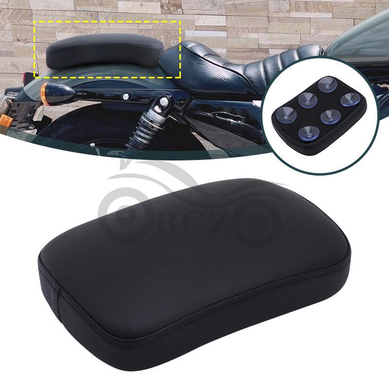 Harley Sportster XL1200/883/72/48 Suction Cup Rear Seat Bag & cushion Motorcycle Seat Cushion