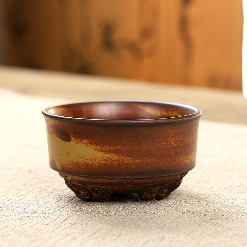 Creative Porcelain Tea Bowl,Handmade Ceramic Tea Cup,Espresso Cups,Pottery Coffee Mug, Afternoon Teacup Mugs, Coffee Cups,1Pc