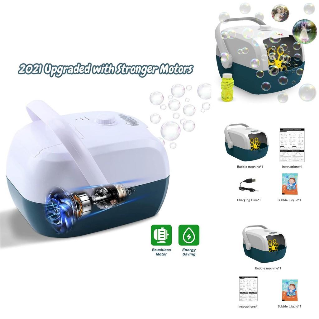 Bubble Electric Kidfriendly Machine In Case For Safe And Easy Fun Bubble