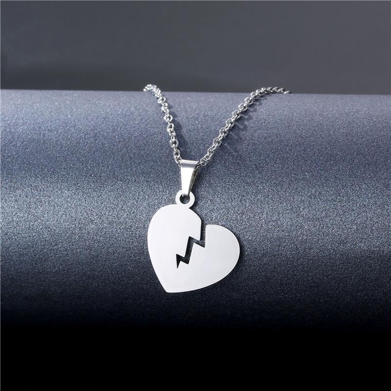 [Neue Titanstahl Kurze Choker Halskette Hip Hop Street Anhänger Kette Für Trendige Mädchen Ausgeh Accessoires]