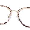 Women Round Frame Vision Care Eyeglasses Eyewear Anti-UV Blue Rays Glasses Computer Goggles