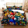 Lovely Carton Anime Al Season Soft Duvet Cover kawai Mai Beding set Premium Soft Comfortable Quilt Cover plus Pilowcase Single/Double/Quen/King