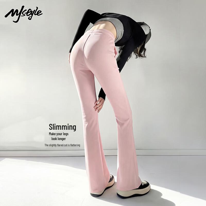 MJ STYLE Women s Casual Flared Pants S