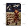 Crosscountry Motorcycle Tin Sign Vintage Metal Wall Decor Garage Home Bar Metal Plaque