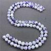 Naturstein Edelstein Schwarz Gelb Grün Weiß Pulver Persische Jade Kugel Lose Perlen 6/8/10mm DIY Armband Zubehör