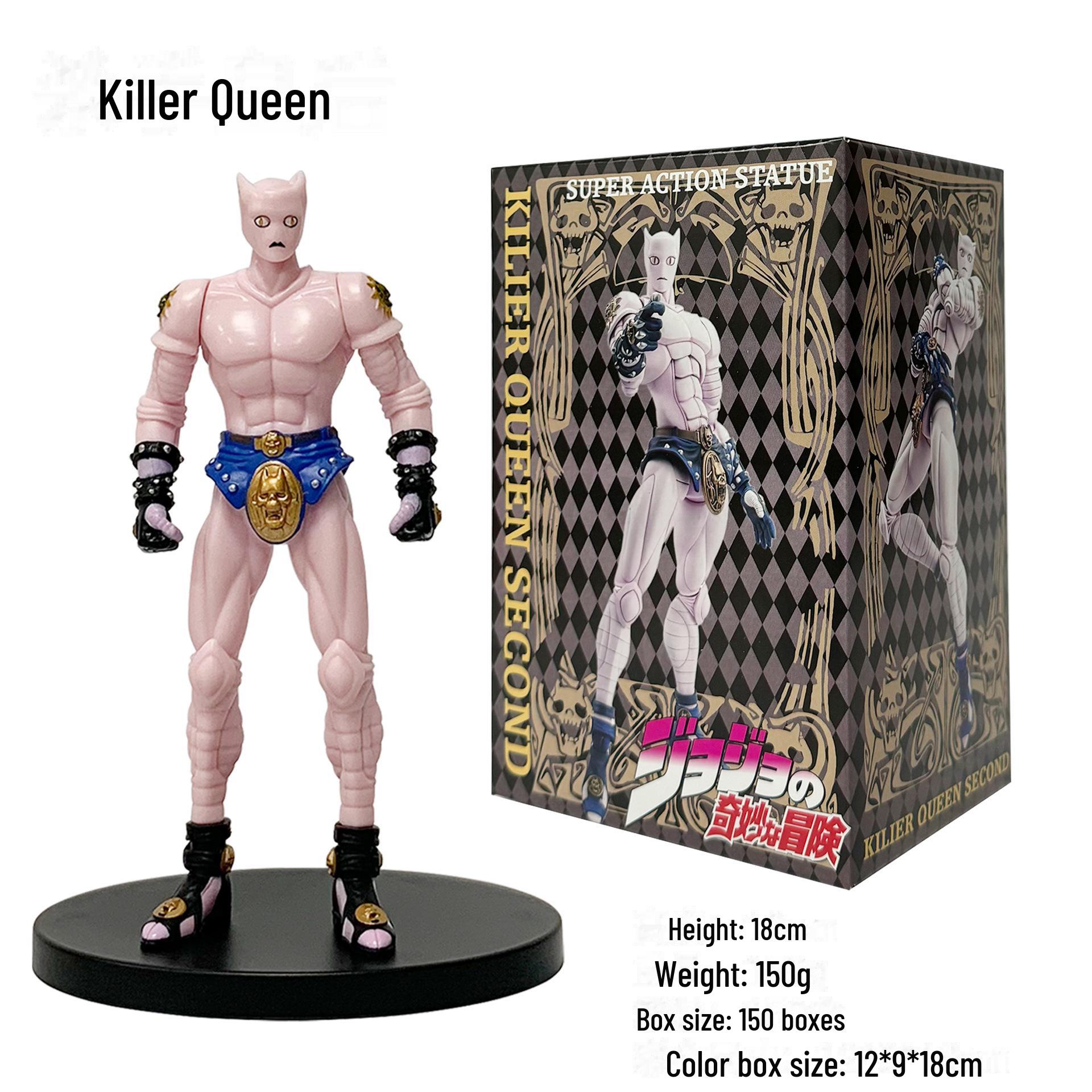 

Невероятные приключения ДжоДжо, созданные вручную: Куджо Джолин и Кира Йошикаге Каменные фигурки океана и неба