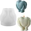 Silicone Silicone Moulds 3D Heart Shape Candle Making 3D Heart Shape Candle Moulds  DIY Decoration