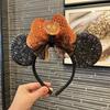 Kids' Halloween Minnie Ears Bow Headband for Festival & Fun Photos