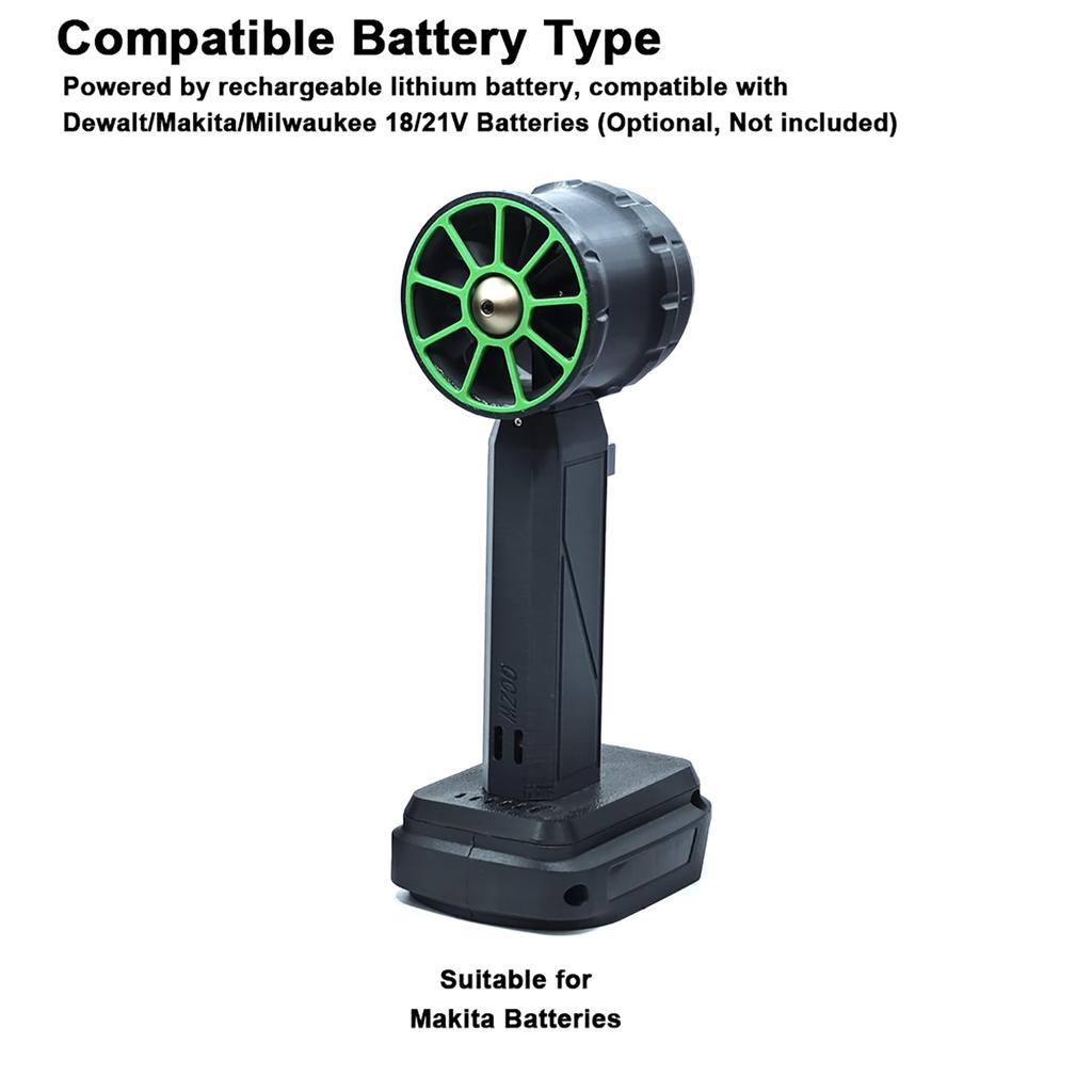 Handheld Ducted Turbofan 50mm Brushless Motor Jet Fan  800 1000g Thrust Car Washer High Power Dust Blower Keyboard