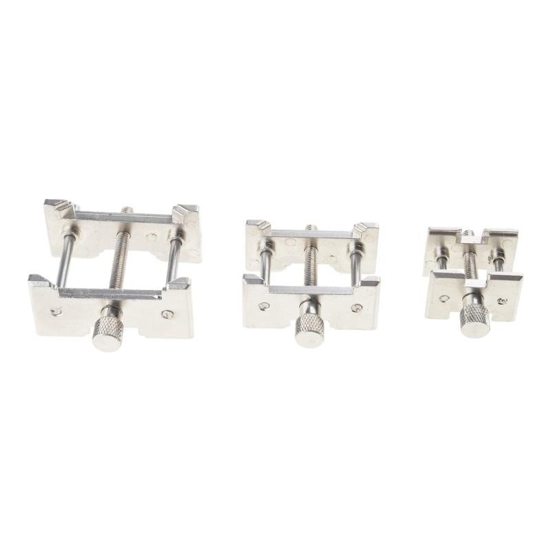 Professional Watch Movement Holder Set 3 In 1 Metal Repair Stand For Watchmakers And Enthusiasts