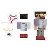 Jeu d'assemblage - mattel minecraft - figurines articulées - 2 accessoires - multicolore