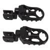 2 st Motorcykel Framfotstöd Vänster Höger Justerbar Fotpedal Fäste Fotpinnar för F750GS F850GS