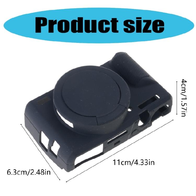 Silicone Cases Protectors for G7X Mark 3 G7X III G7X3 Camera Protective Body