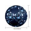 1PC Blue Butterfly Soccer Ball Size 5 Football Machine Sewn Indoor/Outdoor Universal Football Gift W72