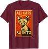 Saint Horatio-Cat Poster Style Vintage Minskin T-Shirt
