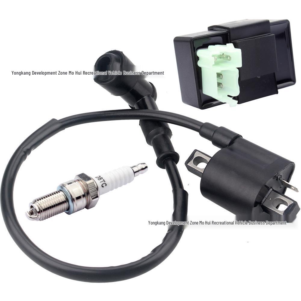 

Off-road ATV & Beach Buggy Accessories: CG125-250cc Igniter Coil & Spark Plug Kit Motorcycle Igniter