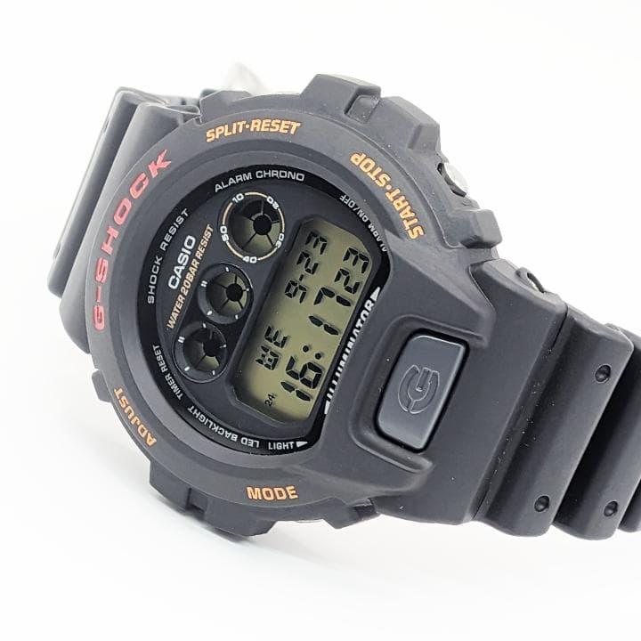 Used Casio G-SHOCK Toughness DIGITAL Black DW-6900UB
