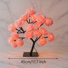 Lighting Rose Flower Table Tree Light Desk Top Bonsai Lighted Tree