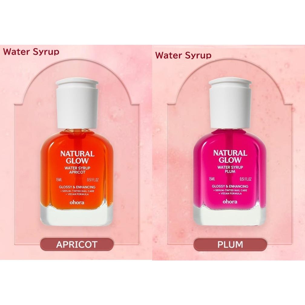 OHORA Sada posilovače nehtů Sirup Posilující péče o nehty Lesk 10 ml x2 (10 X 10)