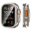 For Apple Watch Ultra 2 3 Screen Protector 49mm accessories Titanium Alloy Frame+HD Tempered Glass Cover Protective iWatch ultra