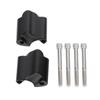 Motorcycle 2'' Rise Handle Bar Risers For Harley XL 1200X Forty-Eight 2010-2018 Handlebar Riser Mount Adapter