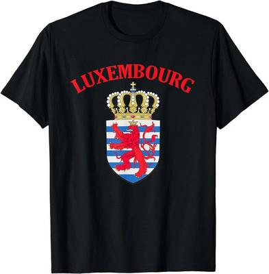 Camiseta NUEVA DE EDICIÓN LIMITADA con el Escudo de Armas Nacional de Luxemburgo