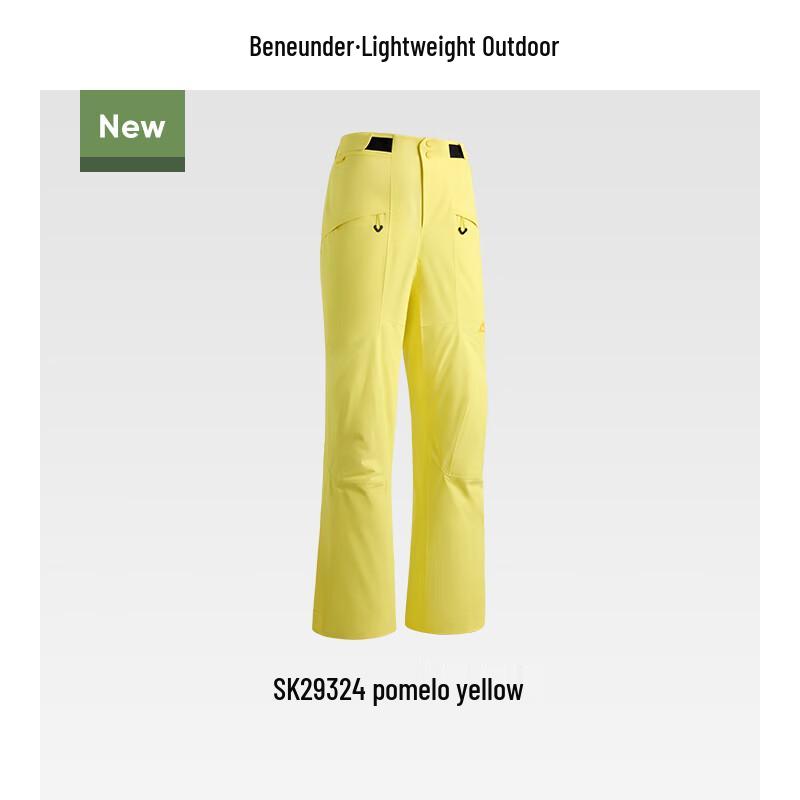 Beneunder SK29324 Ultra Warm Straight-Leg Fleece Ski Pants