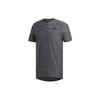 adidas T Shirts Men's Gray Crew Neck Moderate Straight Fit FL8478