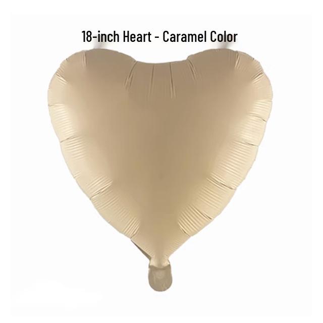 18" Heart-Shaped Foil Balloon for Weddings & Valentine's Day Celebrations