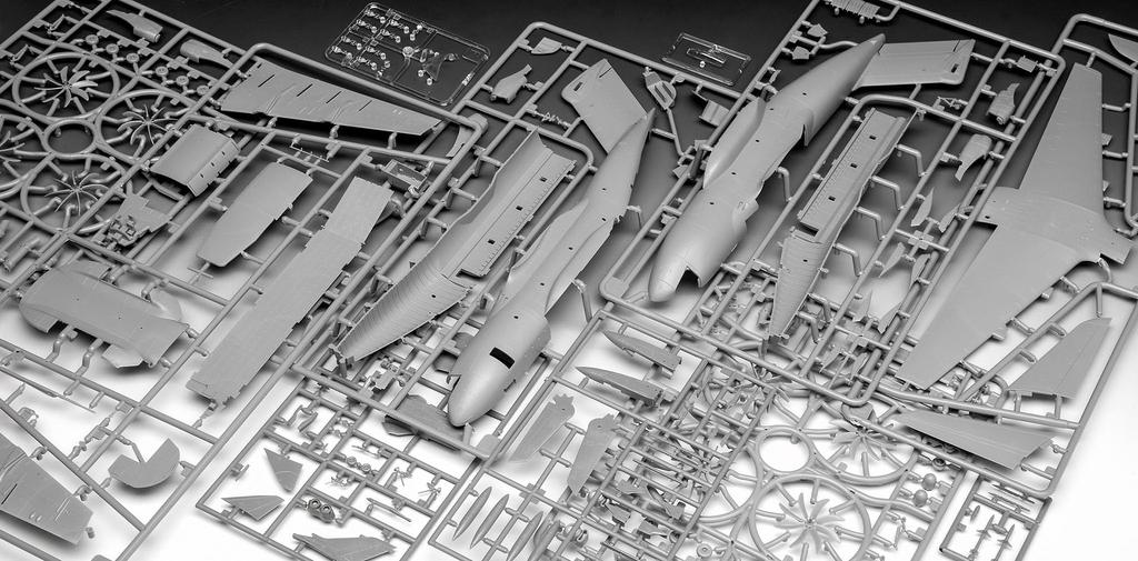 Revell NATO Air Defender 2023 A400M Plastic Model 03789 1/144 (Airbus & Tornado) Two-Piece Kit,