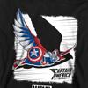 Captain America Childrens/Kids Falcon Heather Pull Over Hoodie
