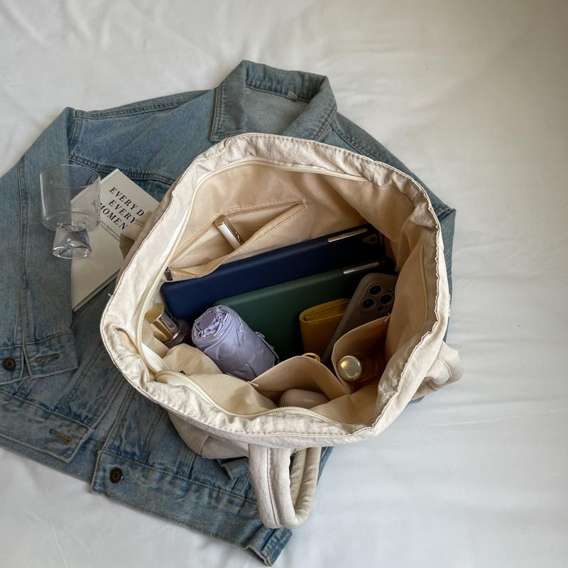 Kabelka s velkou kapacitou Lehká dámská taška tote Taška přes rameno pro dojíždění