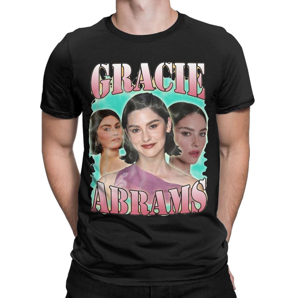 Gracie Abrams Men T Shirt  Novelty Tee Shirt Short Sleeve Crew Neck T-Shirt 100% Cotton Gift Idea Clothing
