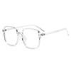 Big Square Computer Glasses Transparent Frame Oversized Myopia Optical Eyeglasses for Women Men 0 To -6 0