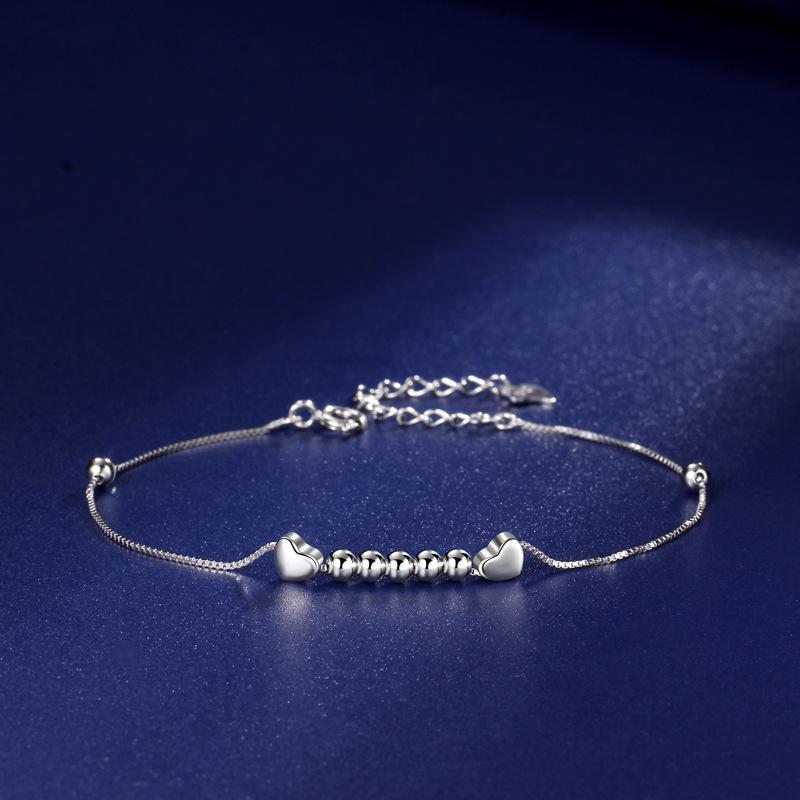 Love Round Bead Bracelet Women's Simple Fashion Niche Exquisite Personality Design Sense Love Bracelet