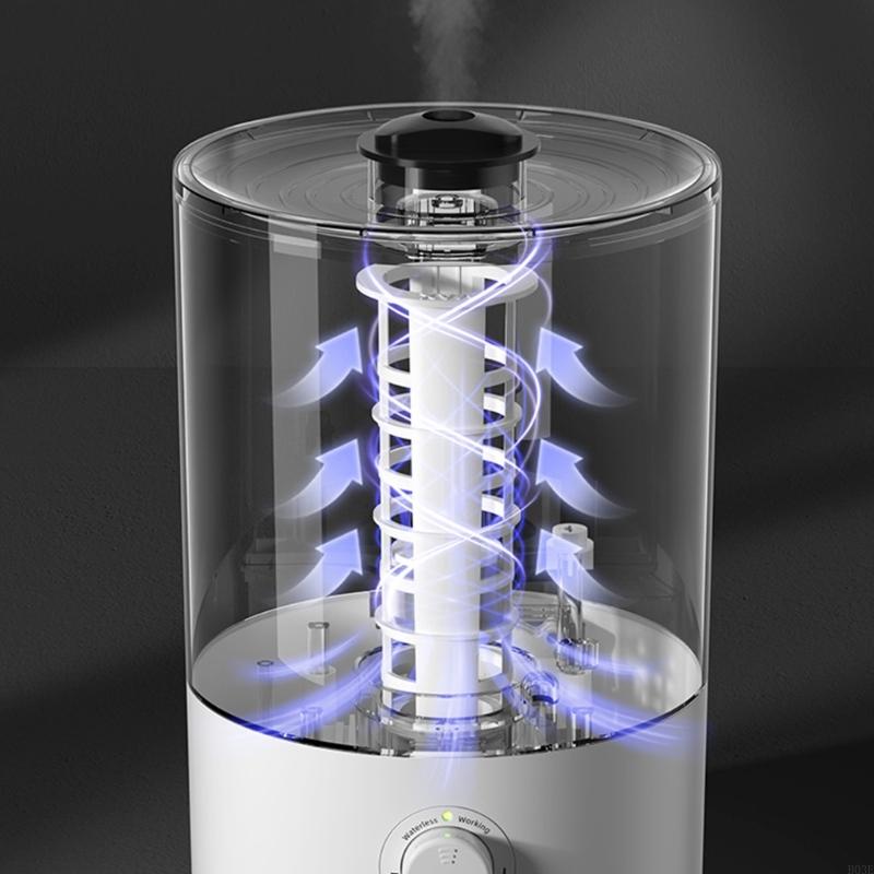 Reptiles Fogger Humidifier Regulable Mists Sprayers With Quiet Operations Easyly Clean For Lizards Turtles And Amphibians B03E