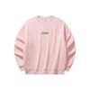Anta Fleece Casual Fashion Sports Comfortable Loose Pullover Thick Warm Sweatshirt Unisex Sweatshirt Peach-Blossom-Pink 972618704N-2