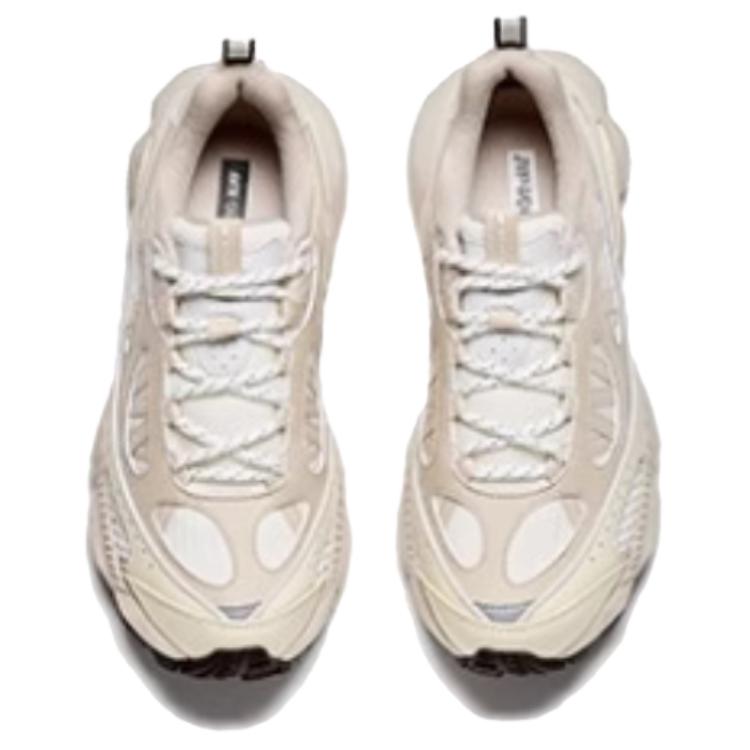 Anta Champion All-Weather Series Comfortable Versatile Non-Slip Wear-Resistant Breathable Low-Top Casual Shoes Unisex Casual Shoes Beige 112518812A-1