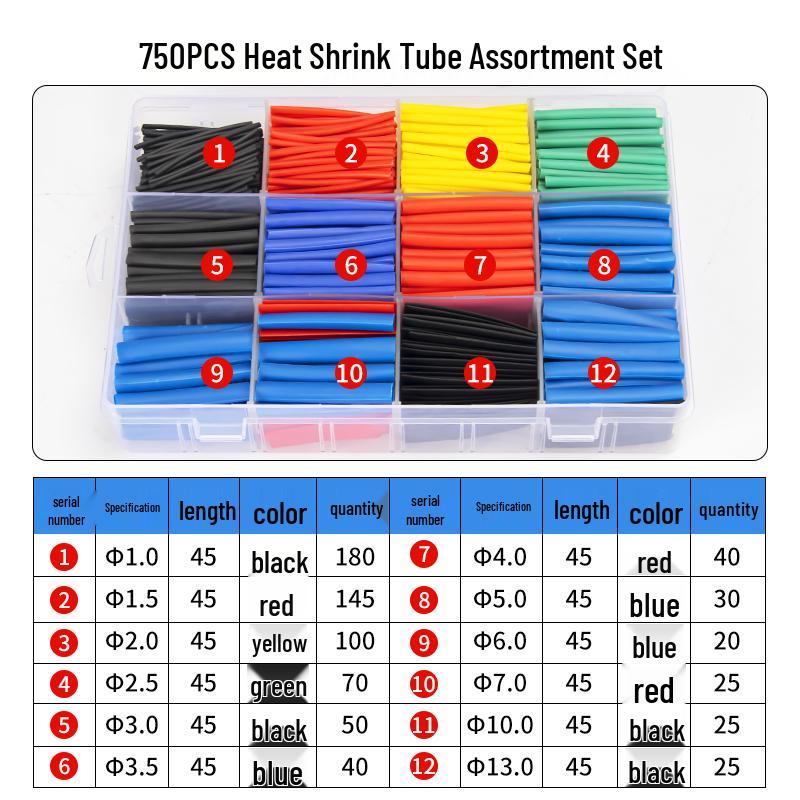Waterproof Flexible Heat Shrink Tube - Insulating Sleeve for Wire Protection and Cable Management