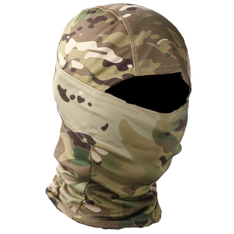 High Quality All Terrain Color Tactical Headgear Cycling Protective Quick-drying Face Mask Camouflage Sunscreen Outdoor Headscarf