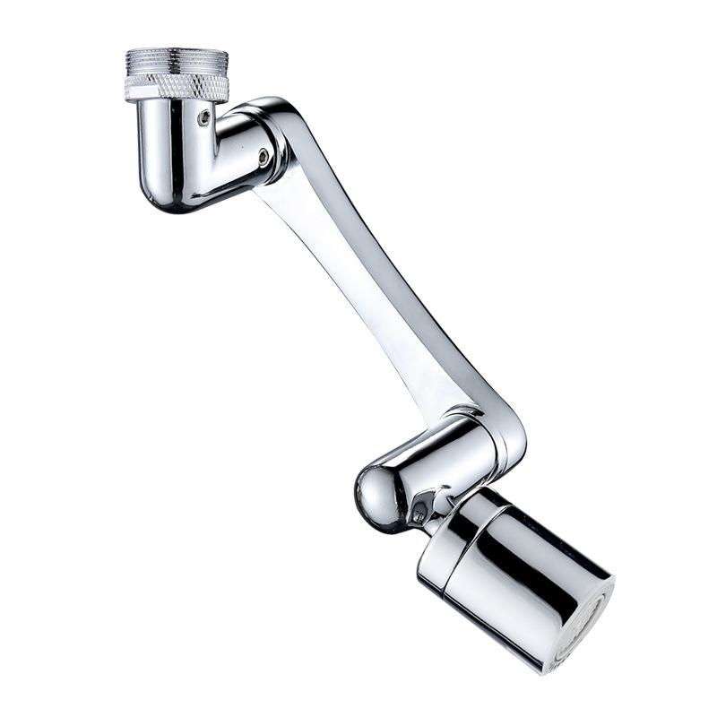Faucet extender, face wash basin 1440 multi-function universal foamer, splash-proof head, rotating robotic arm, water nozzle
