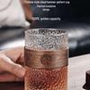 Jiakangming Retro Chinese Heat-Resistant Glass Teacup Set