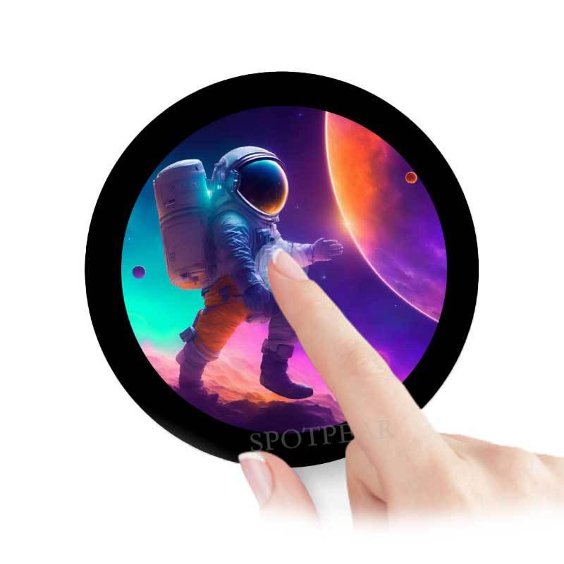 ESP32-S3 Entwicklungsboard mit 1,85" rundem LCD & DeepSeek AI Sprachassistent